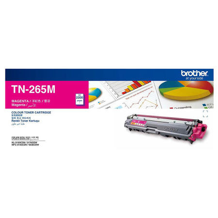 Brother TN-265M Orjinal Kırmızı Toner