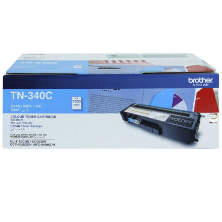 Brother TN-340C Orjinal Mavi Toner