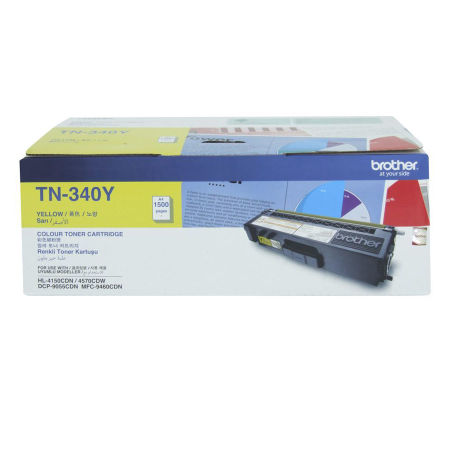 Brother TN-340Y Orjinal Sarı Toner