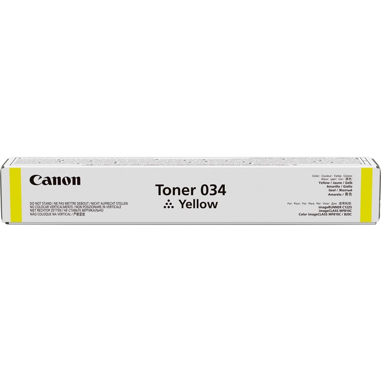 Canon 034 (9451B001) Sarı Orjinal Toner 
