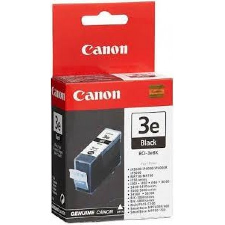Canon BCI-3E Siyah Orjinal Mürekkep Kartuş Canon BCI-3E Siyah Orjinal Mürekkep Kartuş