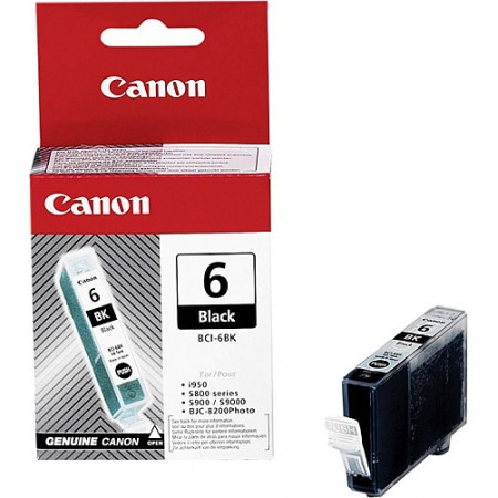 Canon BCI-6 Siyah Orjinal Mürekkep Kartuş Canon BCI-6 Siyah Orjinal Mürekkep Kartuş