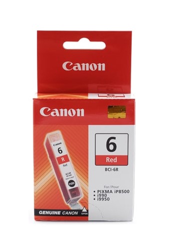 Canon BCI-6R Kırmızı (Red) Orjinal Kartuş