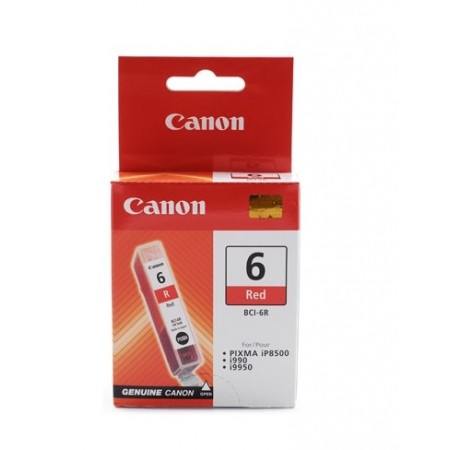 Canon BCI-6R Kırmızı (Red) Orjinal Kartuş Canon BCI-6R Kırmızı (Red) Orjinal Kartuş