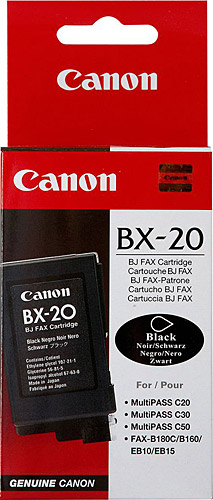 Canon BX-20 Orjinal Siyah Mürekkep Kartuş