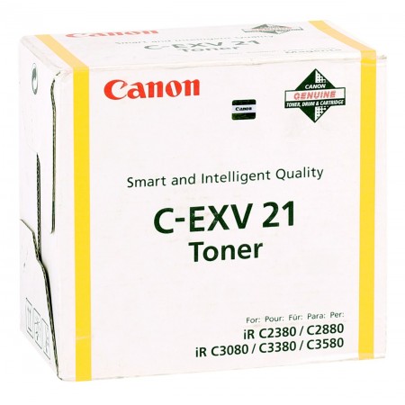 Canon C-EXV-21 Orjinal Sarı Toner Canon C-EXV-21 Orjinal Sarı Toner