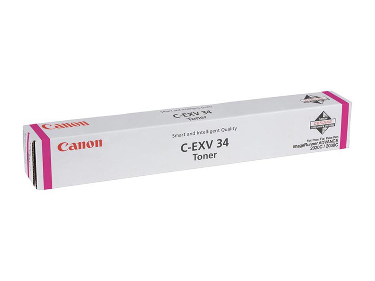 Canon C-EXV34M Kırmızı Orjinal Toner