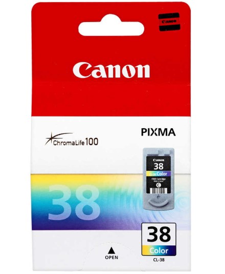 Canon CL-38 Renkli Orjinal Kartuş