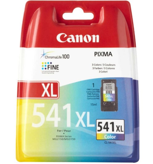 Canon CL-541XL Kutusu Hasarlı Renkli Orjinal Kartuş 