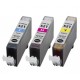 Canon CLI-521 Renkli Orjinal Multi Paket Kartuş Canon CLI-521 Renkli Orjinal Multi Paket Kartuş