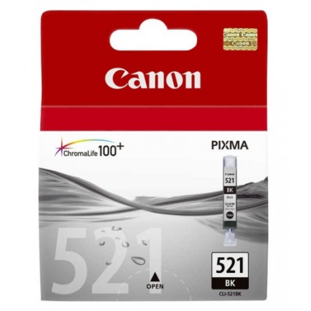 Canon CLI-521BK Siyah Orjinal Kartuş