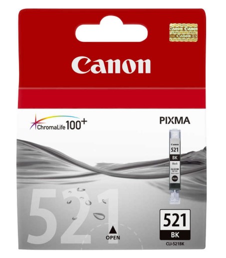 Canon CLI-521BK Siyah Orjinal Kartuş