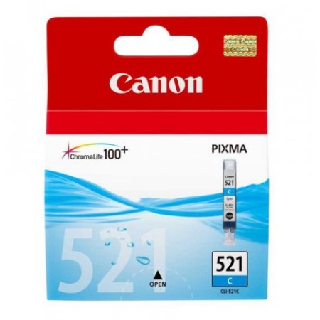 Canon CLI-521C Mavi Orjinal Kartuş Canon CLI-521C Mavi Orjinal Kartuş