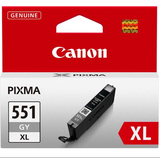 Canon CLI-551XLGY Gri Orjinal Kartuş 