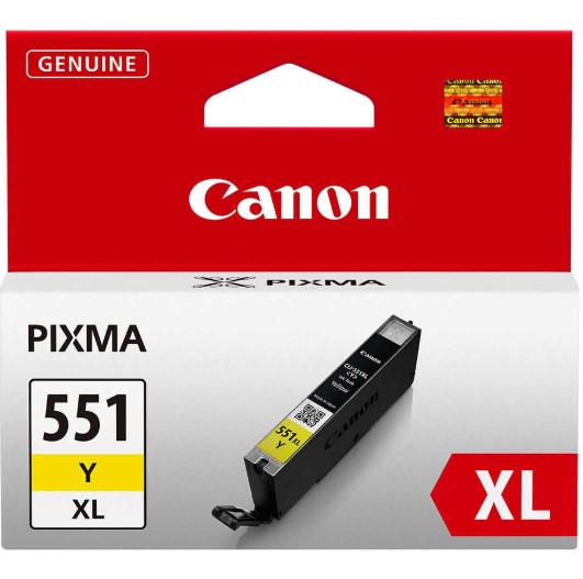 Canon CLI-551XLY Sarı Orjinal Kartuş 