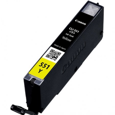 Canon CLI-551Y Sarı Orjinal Kartuş Canon CLI-551Y Sarı Orjinal Kartuş
