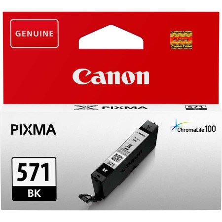 Canon CLI-571 Siyah Orjinal Mürekkep Kartuş Canon CLI-571 Siyah Orjinal Mürekkep Kartuş