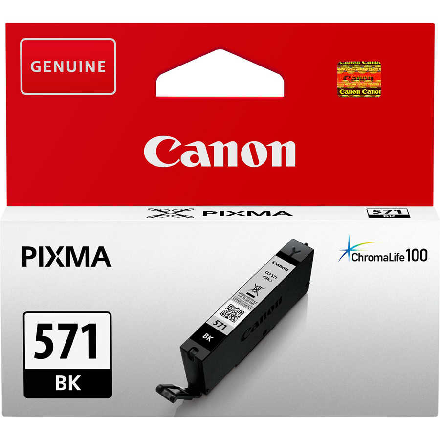 Canon CLI-571 Siyah Orjinal Mürekkep Kartuş
