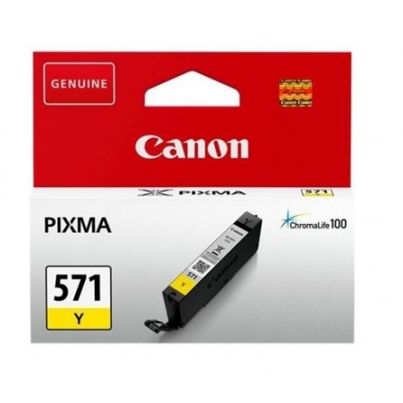 Canon CLI-571Y Sarı Orjinal Kartuş Canon CLI-571Y Sarı Orjinal Kartuş
