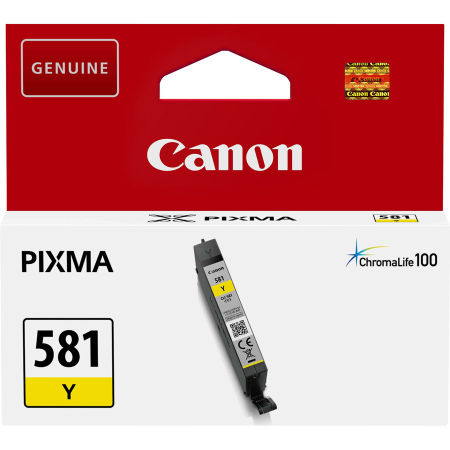 Canon CLI-581 Sarı Orjinal Mürekkep Kartuş