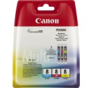 Canon CLI-8 Orjinal Renkli Multi Paket Mürekkep Kartuş
