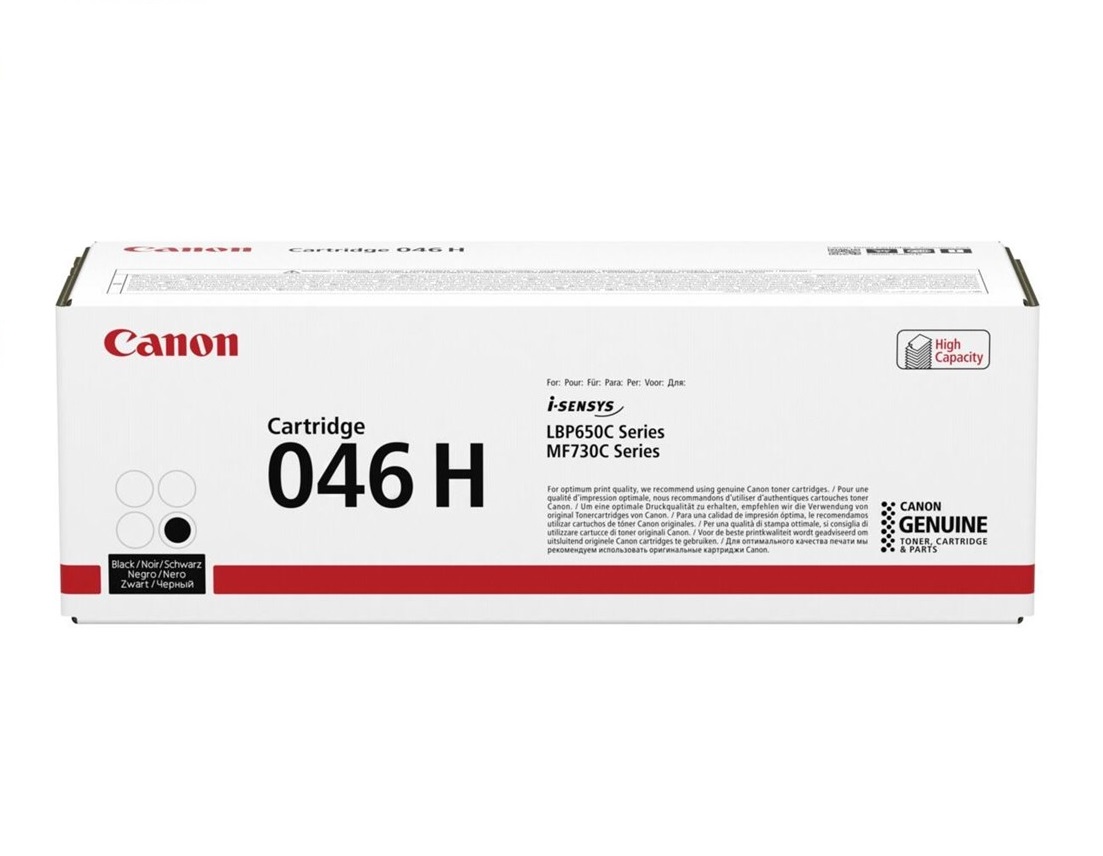 Canon CRG-046HBK Kutusu Hasarlı Siyah Orjinal Toner