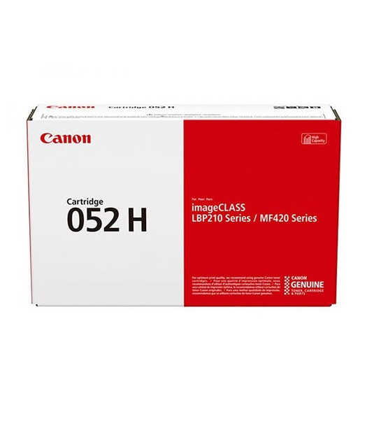 Canon CRG-052H Kutusu Hasarlı Siyah Orjinal Toner