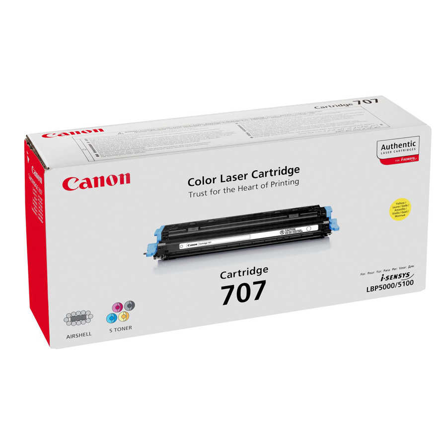Canon CRG-707Y Sarı Orjinal Toner