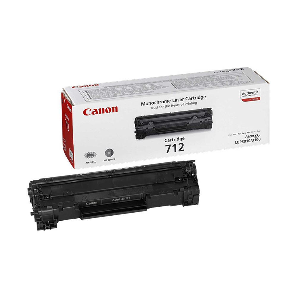 Canon CRG-712 Kutusu Hasarlı Siyah Orjinal Toner