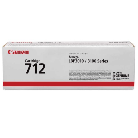 Canon CRG-712 Kutusu Hasarlı Siyah Orjinal Toner Canon CRG-712 Kutusu Hasarlı Siyah Orjinal Toner