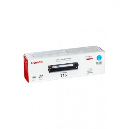 Canon CRG-716C Kutu Hasarlı Mavi Orjinal Toner Canon CRG-716C Kutu Hasarlı Mavi Orjinal Toner