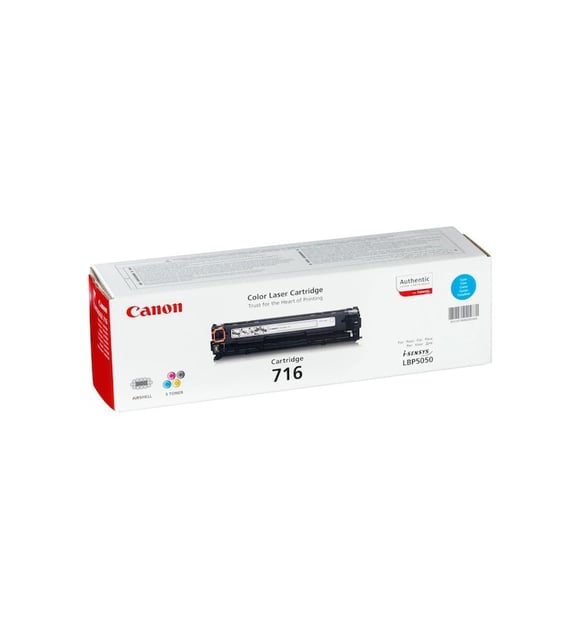Canon CRG-716C Kutu Hasarlı Mavi Orjinal Toner