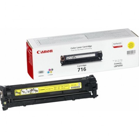 Canon CRG-716Y Sarı Orjinal Toner Canon CRG-716Y Sarı Orjinal Toner