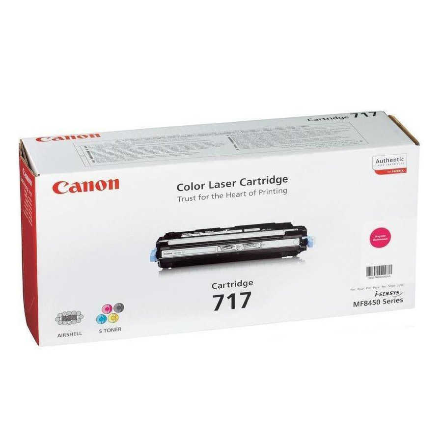 Canon CRG-717M Kırmızı Orjinal Toner
