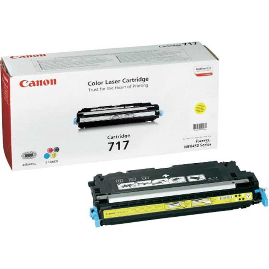 Canon CRG-717Y Sarı Orjinal Toner