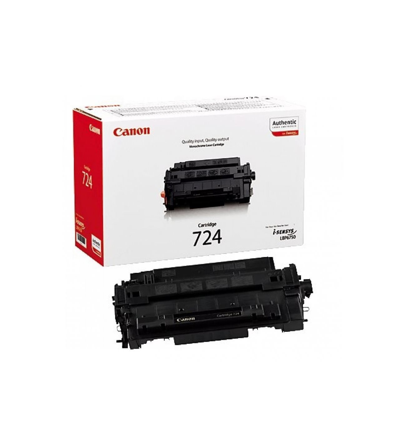 Canon CRG-724 Siyah Orjinal Toner