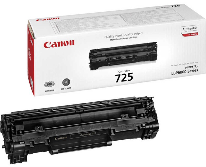 Canon CRG-725 Siyah Orjinal Toner