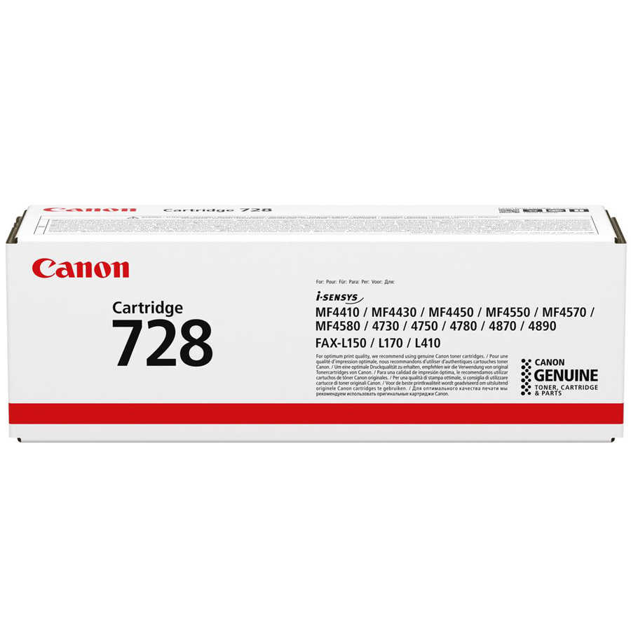 Canon CRG-728 Siyah Orjinal Toner (Kutu Hasarlı) 