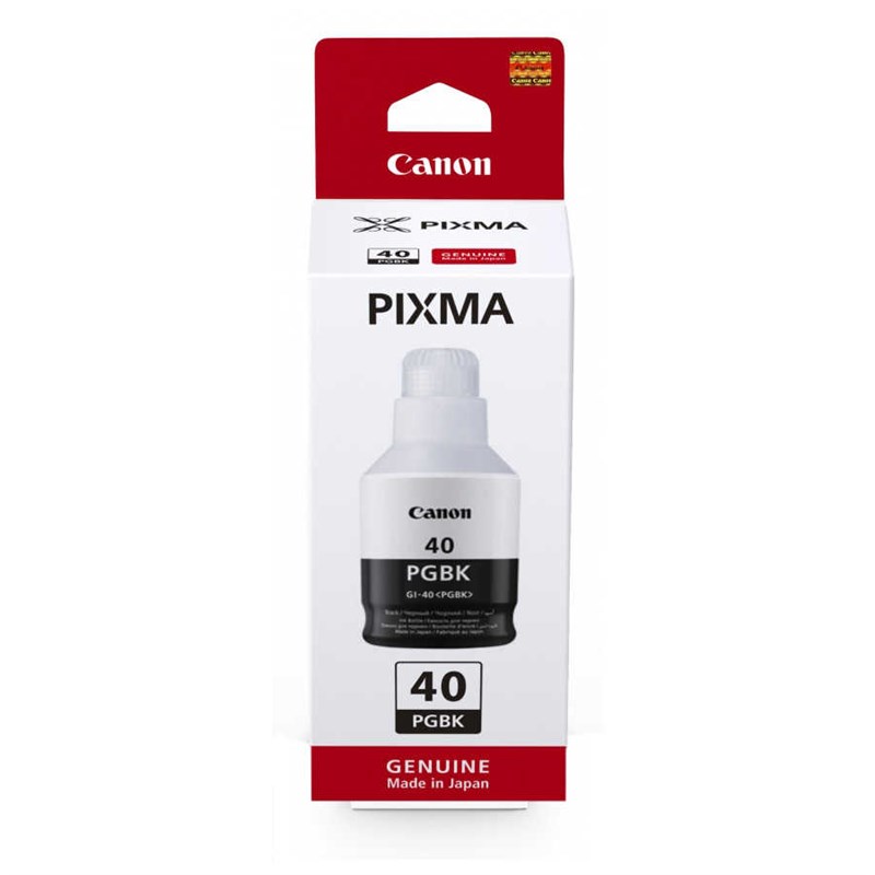 Canon GI-40BK Siyah Orjinal Mürekkep