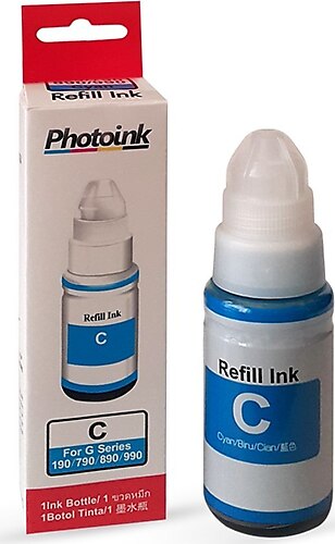 Canon GI-40C Mavi Muadil Mürekkep 