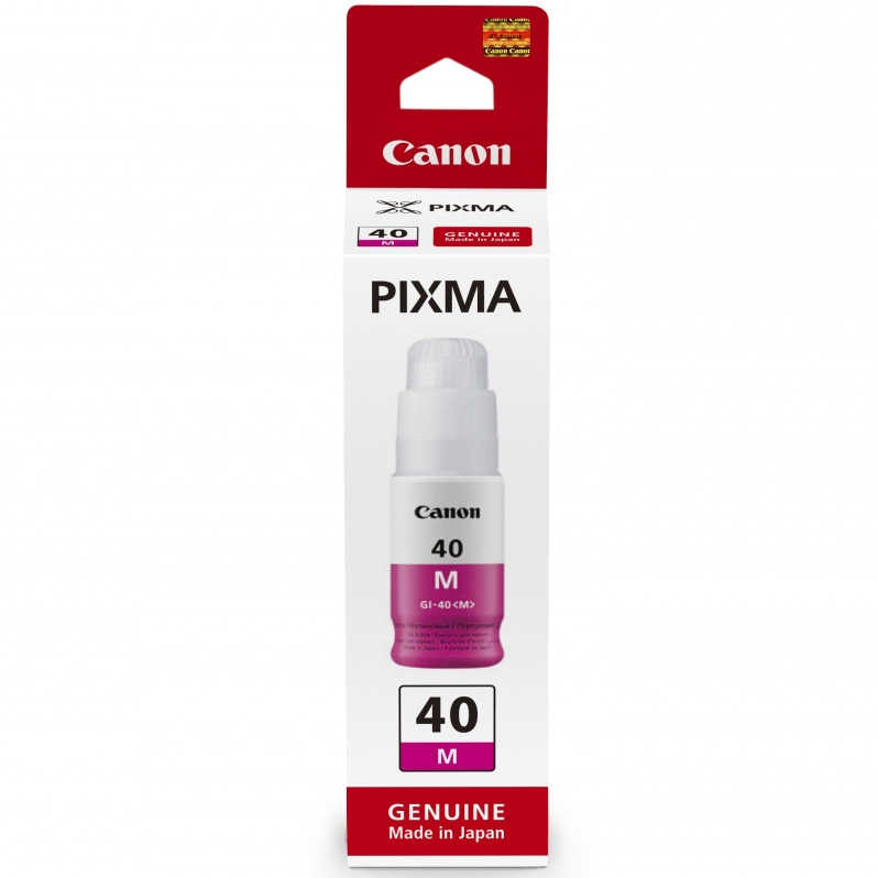 Canon GI-40M Kırmızı Orjinal Mürekkep