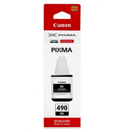 Canon GI-490BK Siyah Orjinal Mürekkep Canon GI-490BK Siyah Orjinal Mürekkep
