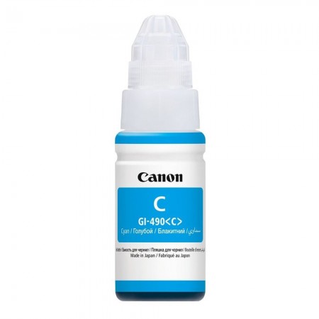 Canon GI-490C Kutusuz Mavi Orjinal Mürekkep Canon GI-490C Kutusuz Mavi Orjinal Mürekkep