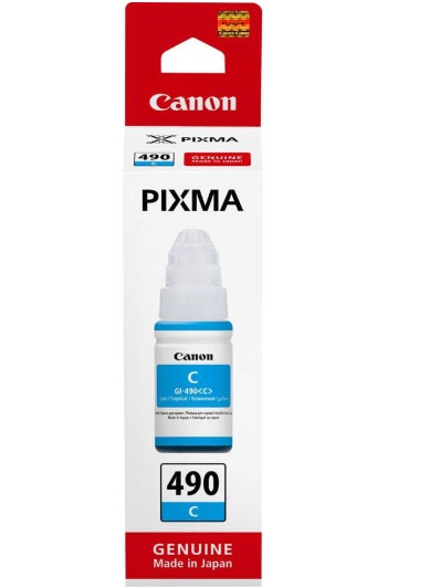 Canon GI-490C Mavi Orjinal Mürekkep