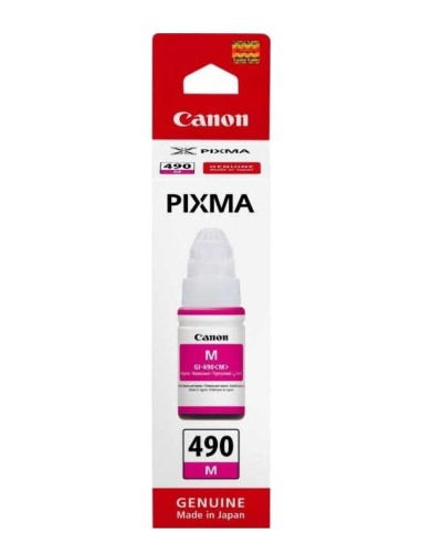 Canon GI-490M Kırmızı Orjinal Mürekkep