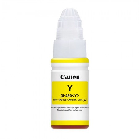 Canon GI-490Y Kutusuz Sarı Orjinal Mürekkep Canon GI-490Y Kutusuz Sarı Orjinal Mürekkep
