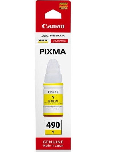Canon GI-490Y Sarı Orjinal Mürekkep
