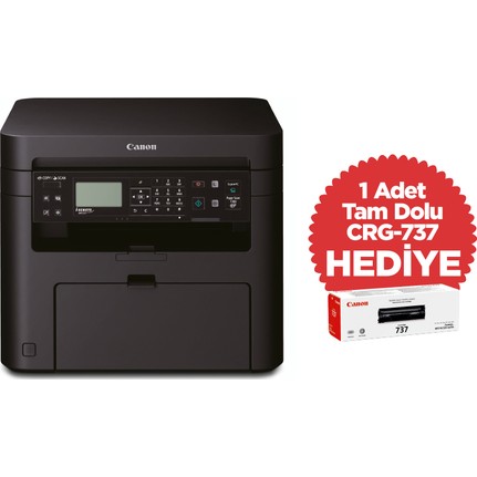 Canon İ-Sensys MF231 Çok Fonksiyonlu Lazer Yazıcı + Toner Hediyeli 