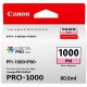 Canon PFI-1000 Orjinal Foto Kırmızı Mürekkep Kartuş Canon PFI-1000 Orjinal Foto Kırmızı Mürekkep Kartuş