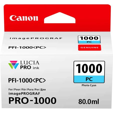 Canon PFI-1000 Orjinal Foto Mavi Mürekkep Kartuş